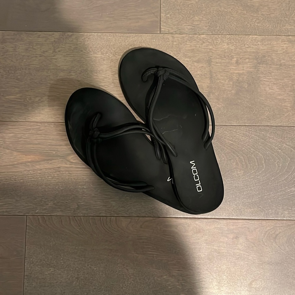 Volcano flip flops